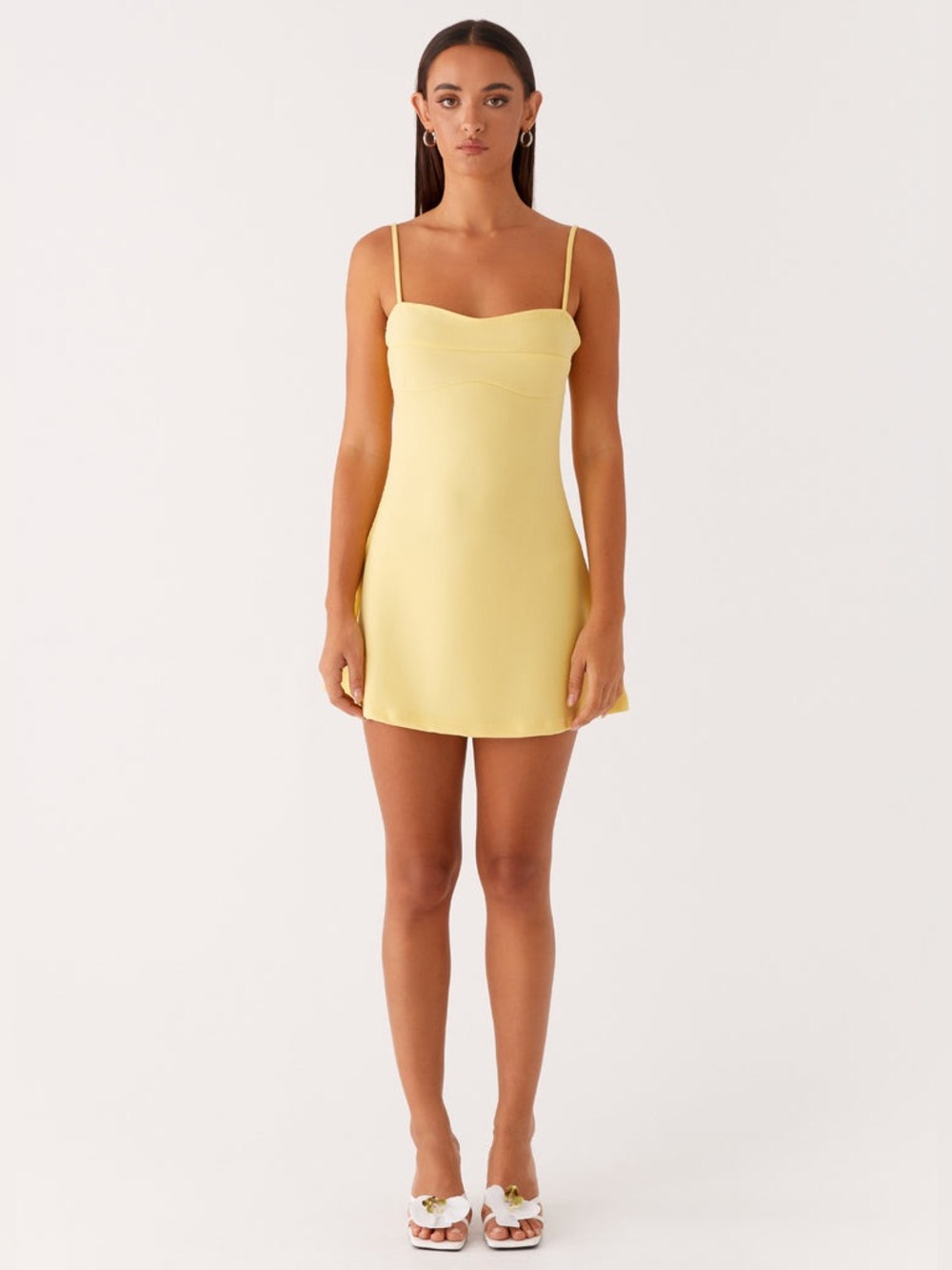Peppermayo Cindy Mini Dress - Yellow - Picture 2 of 6
